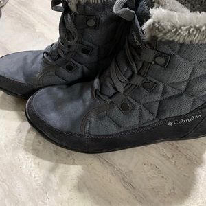 Columbia Omni Grip Boots In Leather